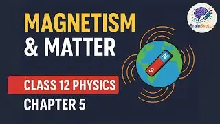 Magnetism & Matter | Class 12 Physics Chapter 5 | Animated Explanation (BOARDS + NEET + JEE)