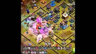 TH15 vs TH18 3 Star! 😱 #shorts #coc #trending #clashofclans
