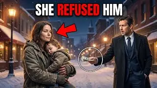 “I Don’t Do Charity” Then Homeless Mom Shocked a CEO on Christmas 🤯