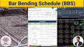 BAR BENDING SCHEDULE ( BBS ) rule | Basic of bar bending schedule | BAR BENDING SCHEDULE Excel sheet