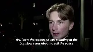 WARNING: GRAPHIC CONTENT - Witness on realizing he was filming Hamburg shooting