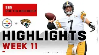 Ben Roethlisberger Highlights vs. Jaguars | NFL 2020