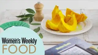 How to cut the skin off pumpkin | Kitchen tips + tricks