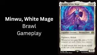 Minwu, White Mage | Historic Brawl | Magic: the Gathering Arena Gameplay