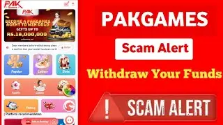 Pakgames Application Update || Secure your Funds