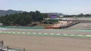 F1 Barcelona 2022 Practice Grandstand H sector 3 first row