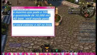 transferindo AD para outro personagem