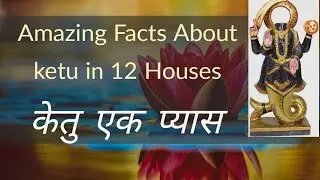 ketu & Past life,Super session on ketu in 12 houses-Part 1