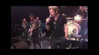 Johnny Vegas, sosie de Johnny Hallyday - Concert en Belgique