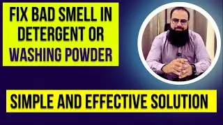 How To Fix bad Smell in Detergent or Washing Powder Simple and Effective Solution