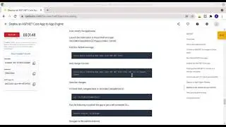 Qwiklabs: Deploy an ASP.NET Core App to App Engine