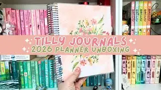 Распаковка функционального планировщика Flexi Tilly Journals 2026 7x9