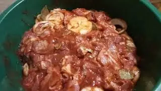 Шашлык от мужа.  Самый вкусный  шашлык .
