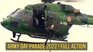 Army Day Parade 2022! Indian Soldiers In Full Action! Special Forces Seen Wearing New Army Uniform!