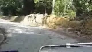 Driving Up Penang Hill