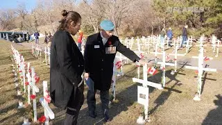 Ryan Lomberg visits the Field of Crosses