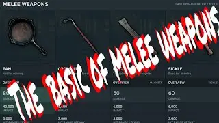 The basic of melee weapons | damage and time to kill | Pubg mobile