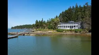 Mark Lester Unique Properties presents Blue Raven Waterfront Estate 575 Cain Rd, Galiano Island, BC