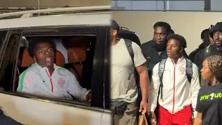 Ishowspeed arrives in Ghana 🇬🇭 