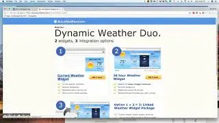 Embed a Weather Widget Code
