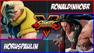 SFV CE - RonaldinhoBR(NASH) VS HorusPaulin(NECALLI) 🌘 MeiaLua 🌘 MMLLA