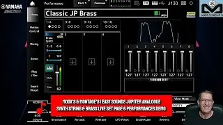 Демонстрация на странице 6 набора струнных и духовых инструментов Easy Sounds Jupiter Analogue Sy...