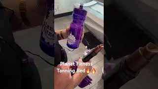 Planet Fitness Tanning Bed #shorts #tanning