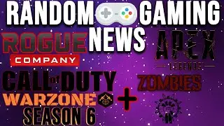 WARZONE SzN 6! FULL COD Zombies Reveal Details! NEW Apex Legends Update/Event! Rogue Company NEWS!