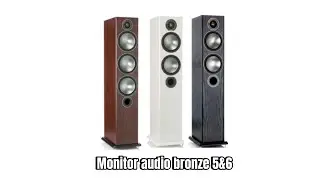 Monitor audio bronze 5 and Monitor audio bronze 6 #monitoraudio #hometheater #stereo 