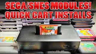 Polymega SEGA/SNES MODULES, Quick Cart installs#polymega #videogames