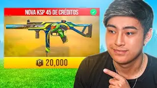 *NOVA* KSP 45 DE 20,000 CR&Eacute;DITOS DO COD MOBILE!