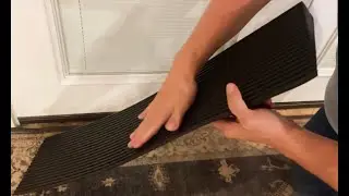 Ruedamann Threshold Ramp, 1500 LBS Capacity, Wide Natural Rubber Wheelchair Ramp