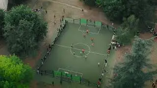 DJI MAVIC AIR 2 Cinematic footage 4k - PARIS  ( My best football Drone shots )