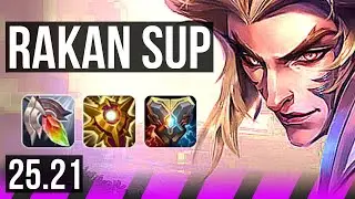 RAKAN & Jinx vs PYKE & Ahri (SUP) | 1/3/28 | NA Challenger | 25.21