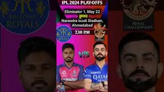 IPL 2024 Playoffs teams, schedule, venues