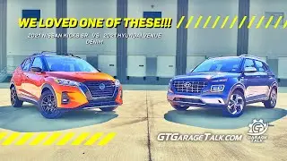 Битва маленьких машин: нам ОЧЕНЬ понравился один из них!!! Hyundai Venue Denim 2021 года против N...