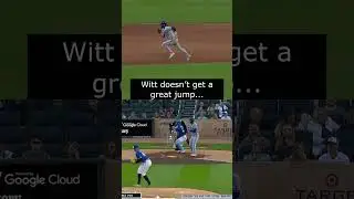 Bobby Witt Jr. Makes Up for a Bad Jump with Elite Speed #bobbywittjr #mlbshorts