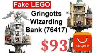 Fake LEGO Harry Potter Gringotts Wizarding Bank (76417) from Aliexpress