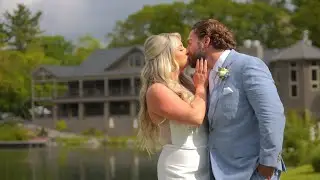 High School Sweethearts' Epic Wedding at Rock Island Lake Club, NJ  | #ItsAbbottTime