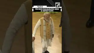 WATCH: PM Modi inaugurates India AI Impact Expo 2026 at Bharat Mandapam