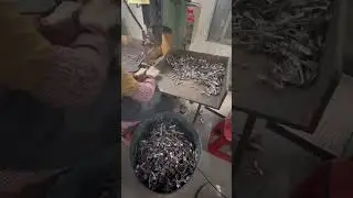 Look my factory, many many hook in a bucket.