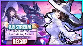 3.8 Special Program RECAP!! Honkai Star Rail Livestream Reaction (Honkai Star Rail)