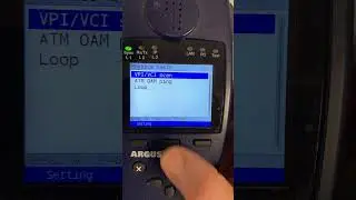 Argus 155 STU-C ATM vs Argus 155 STU-R in 2w-Annex B with 2048kbps Connection doing ATM Layer Tests