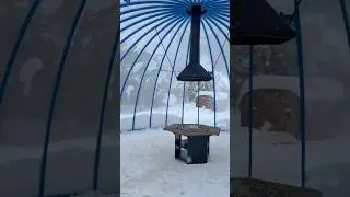 Купольная гриль-беседка d8м h4м #куполурал  #glamping #гриль #купольнаябеседка #рекомендации #рек