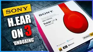 Sony H.Ear On 3 WH-H910n | Unboxing 📦 First impressions