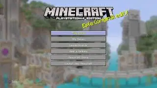 PS4 Livestream - Minecraft: PS4 Edition (07/12/25)