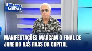Destaque Cacau Menezes - Protestos levam população às ruas de Florianópolis no fim de janeiro