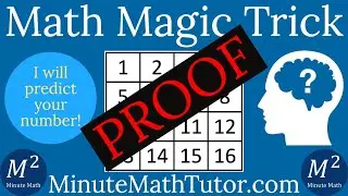 Math Magic Trick Proof | I Will Predict Your Number | Minute Math