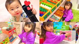 【れおりる】リモコンでお店やさんごっこして遊んだよ