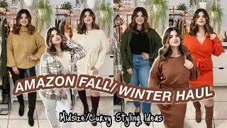AMAZON FALL/WINTER 2021 MIDSIZE/CURVY TRY ON HAUL | ZESICA
